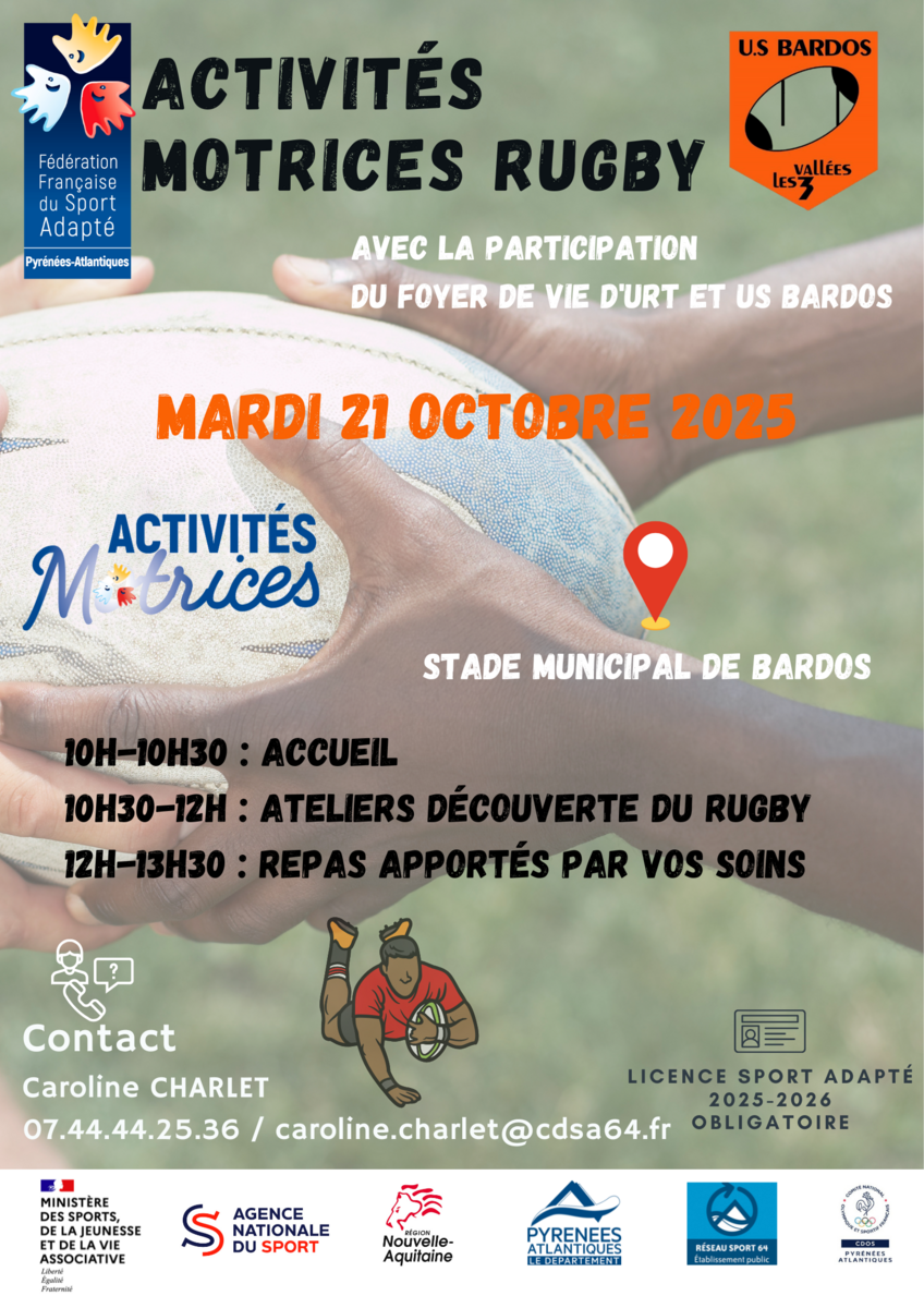 Activités Motrices Rugby
