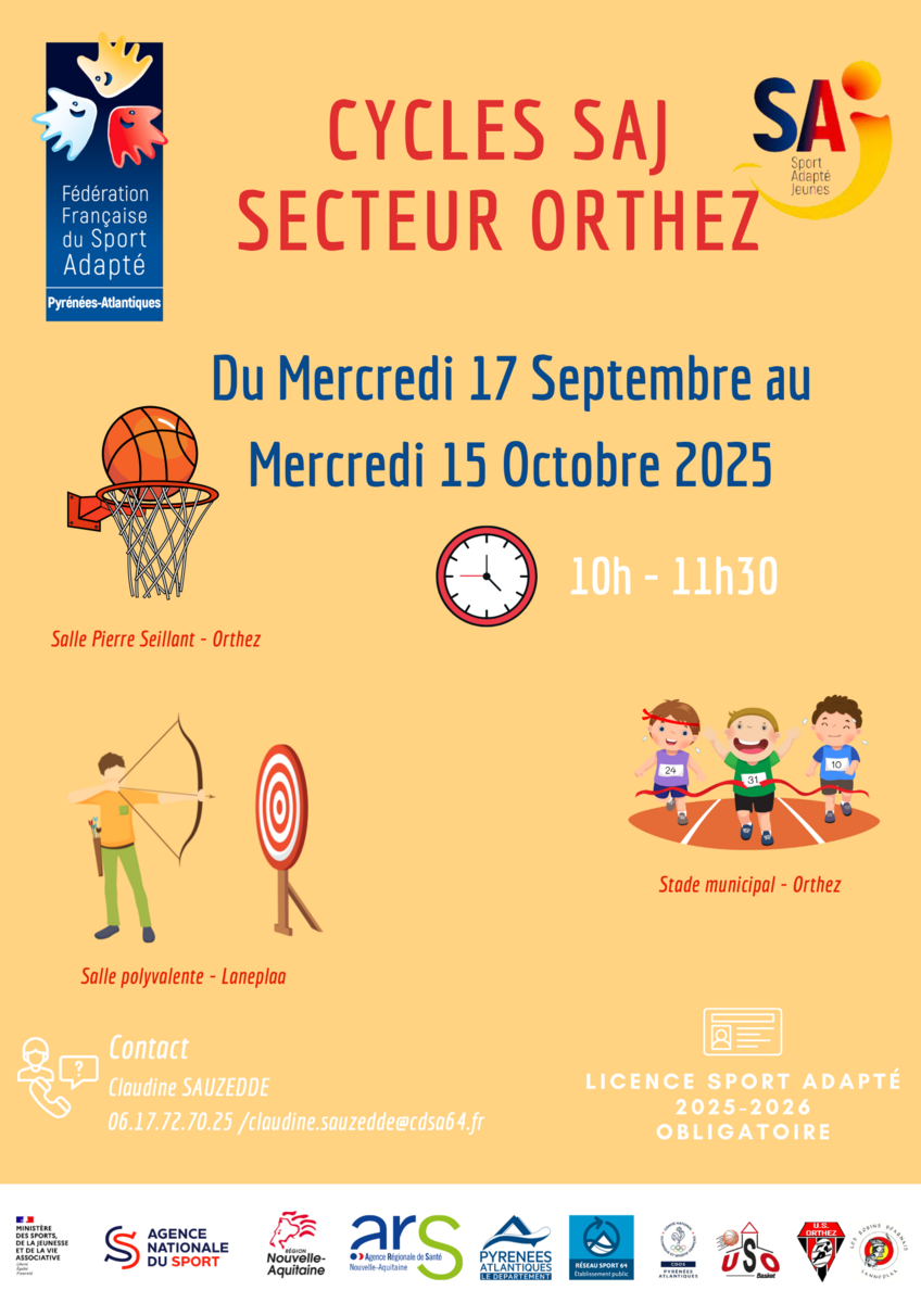 Cycle 1 - SAJ Orthez