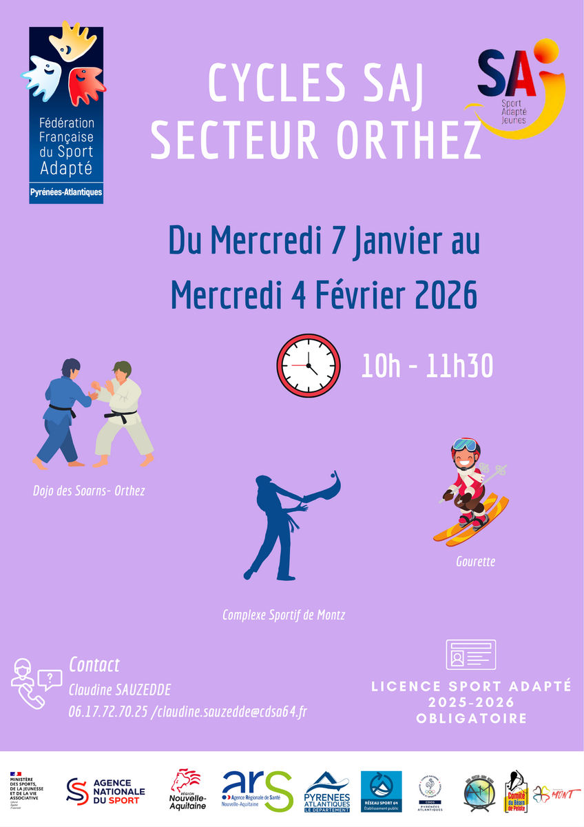 Cycle 3 - SAJ Orthez