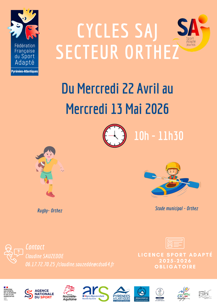 Cycle 5 - SAJ Orthez