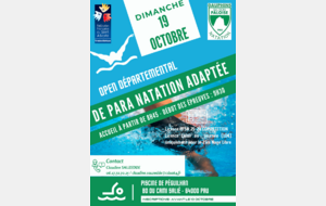 Open départemental Para Natation Adaptée