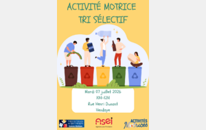 Activité Motrice - Tri Sélectif