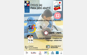 MOINS DE 12 ANS Groupe 1 - Mercredi ? SAJ ! - Judo