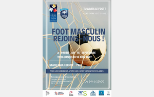 SAJ Para Football Adapté Masculin (à l'année)