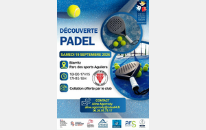 Découverte Padel - Biarritz - Rotation n°2