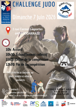 Tournoi Para Judo Adapté - Coarraze