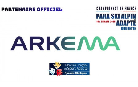 Partenaires Officiels CF Para Ski Alpin Adapté- Mars 2026 - Gourette