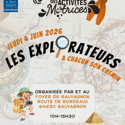 Journée Nationale des Activités Motrices - Les explorateurs