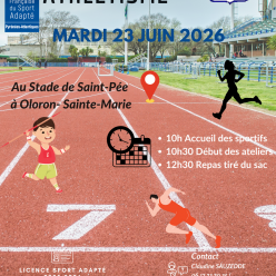 Journée Athlétisme - Oloron Sainte Marie