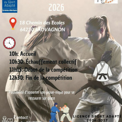 Tournoi Para Judo Adapté - Sauvagnon