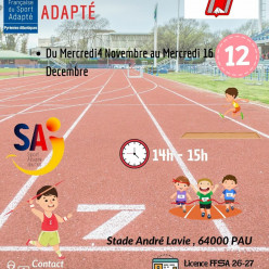 MOINS DE 12 ANS Groupe 2 - Mercredi ? SAJ ! - Athlétisme
