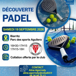 Découverte Padel - Biarritz - Rotation n°1