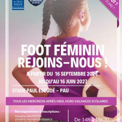 SAJ Para Football Adapté Féminin (à l'année)