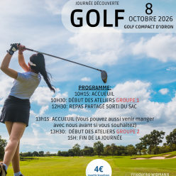 Matinée découverte golf JEU'DYNAMIC