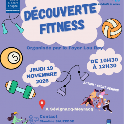 Découverte Adaptée : Fitness