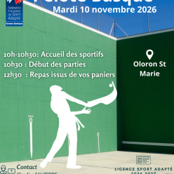 Tournoi loisir Pelote Basque